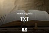 Bíblia Sagrada em TXT versão Revista e Atualizada